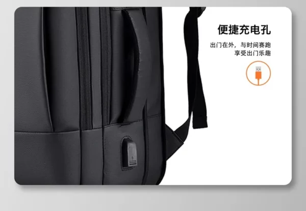 USB Charging Waterproof Backpack - Image 7