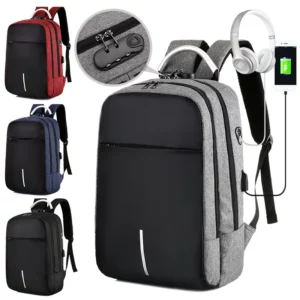 300D Waterproof Backpack with Power Port
