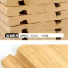 Bamboo Desk Organizer - 12.5x18x1.6cm - Natural Wood Storage Tray - Image 4