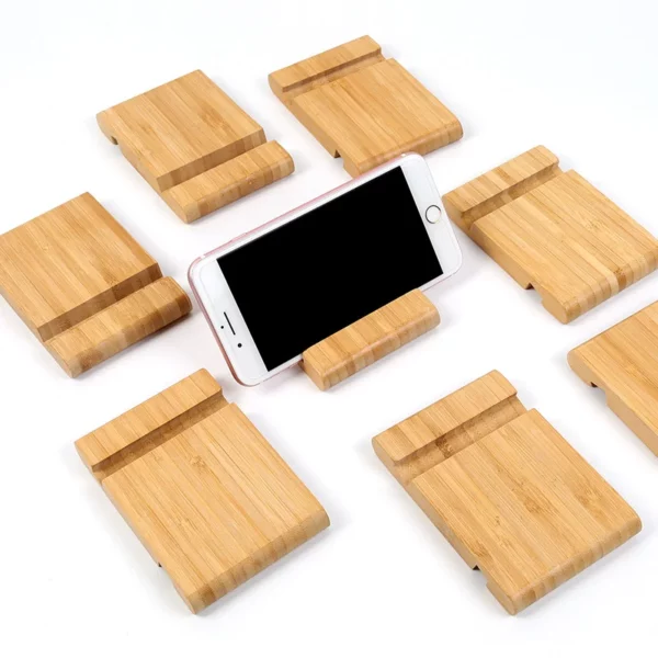 Bamboo Desk Organizer - 12.5x18x1.6cm - Natural Wood Storage Tray - Image 6