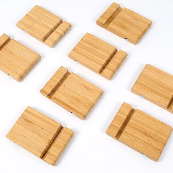 Bamboo Desk Organizer - 12.5x18x1.6cm - Natural Wood Storage Tray - Image 7