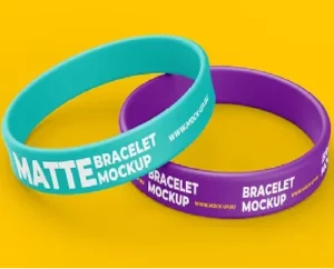 Non-Toxic Silicone Bracelets - Adult/Youth/Child Sizes (8"/7"/6") - 100pcs/OPP Bag