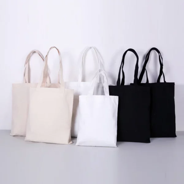 Customized size cotton canvas bag - Image 2