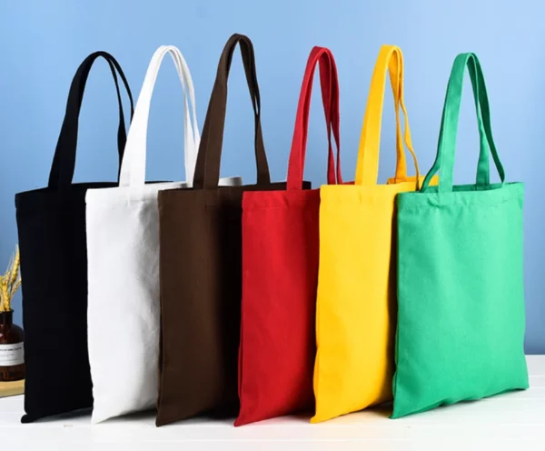 Customized size cotton canvas bag - Image 4