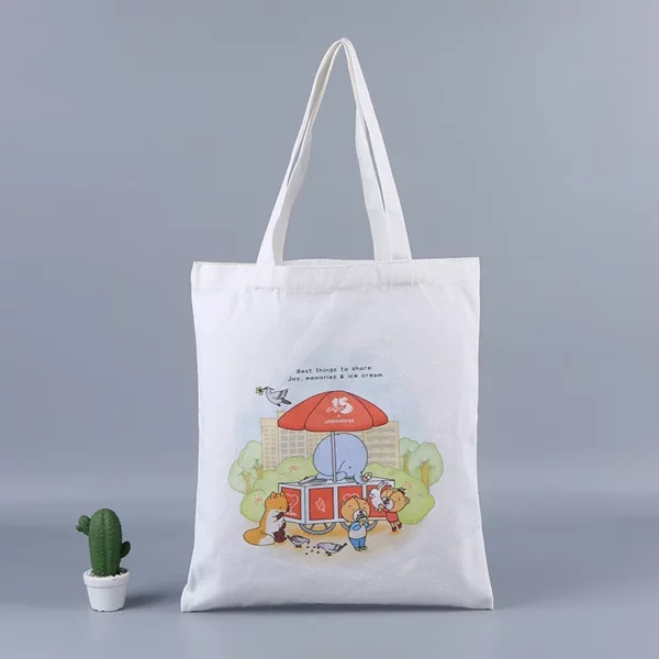 Customized size cotton canvas bag - Image 8