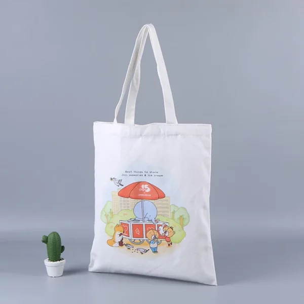 Customized size cotton canvas bag - Image 9