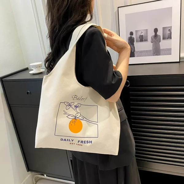 Cotton canvas bag - Image 5