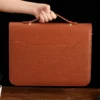 Custom PU Leather Cover Notebook with Ribbon BookmarkA Refined Promotion Gift, Useful for Daily Journaling & Budget-Friendly - Image 3