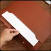 Custom PU Leather Cover Notebook with Ribbon BookmarkA Refined Promotion Gift, Useful for Daily Journaling & Budget-Friendly - Image 4