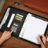 Custom PU Leather Cover Notebook with Ribbon BookmarkA Refined Promotion Gift, Useful for Daily Journaling & Budget-Friendly - Image 8