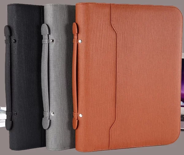 Custom PU Leather Cover Notebook with Ribbon BookmarkA Refined Promotion Gift, Useful for Daily Journaling & Budget-Friendly - Image 9