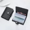 UltraThin PU Leather Card Sleeve 26G Lightweight (OPP Bag Packed, Minimalist Design)