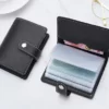 UltraThin PU Leather Card Sleeve 26G Lightweight (OPP Bag Packed, Minimalist Design) - Image 2