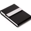 PU & Stainless Steel Minimalist Wallet 9.5*6.5*1.5cm (Durable & Stylish, OPP Bag) - Image 2