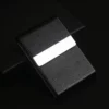 PU & Stainless Steel Minimalist Wallet 9.5*6.5*1.5cm (Durable & Stylish, OPP Bag) - Image 4
