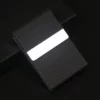 PU & Stainless Steel Minimalist Wallet 9.5*6.5*1.5cm (Durable & Stylish, OPP Bag) - Image 5