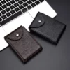 PU Leather Slim Business Card Case 11.5*8.8*1.5cm, 55G (OPP Bag Packaging)