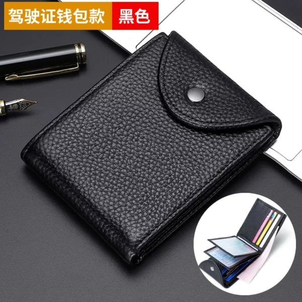 PU Leather Slim Business Card Case 11.5*8.8*1.5cm, 55G (OPP Bag Packaging) - Image 10