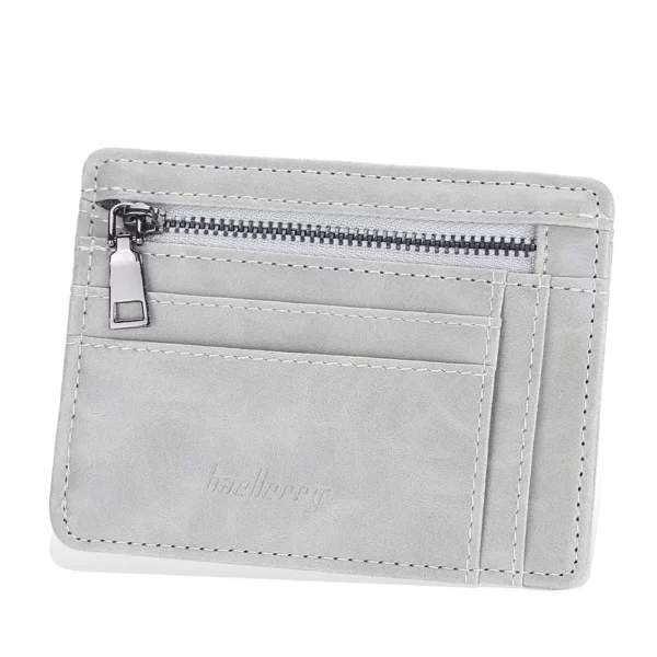 Lightweight PU Leather ID Card Holder 67G (Slim & Functional, OPP Bag Packed) - Image 3
