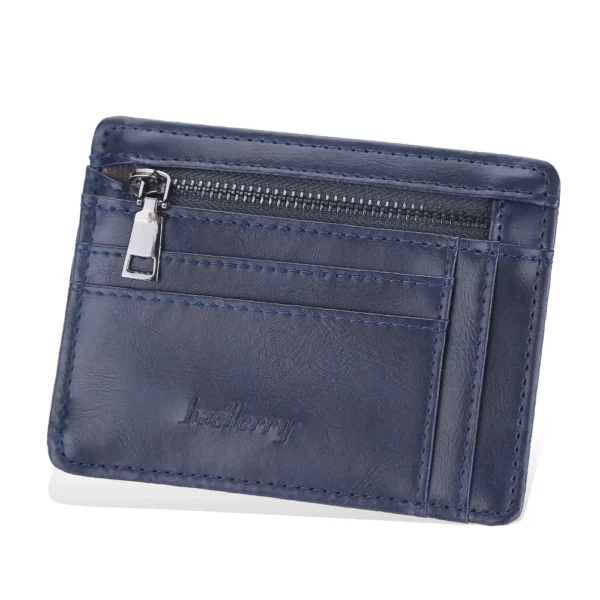 Lightweight PU Leather ID Card Holder 67G (Slim & Functional, OPP Bag Packed) - Image 4