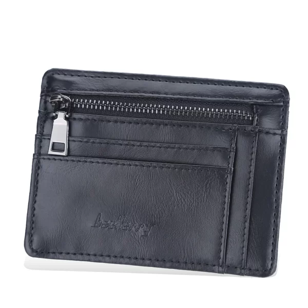 Lightweight PU Leather ID Card Holder 67G (Slim & Functional, OPP Bag Packed) - Image 5