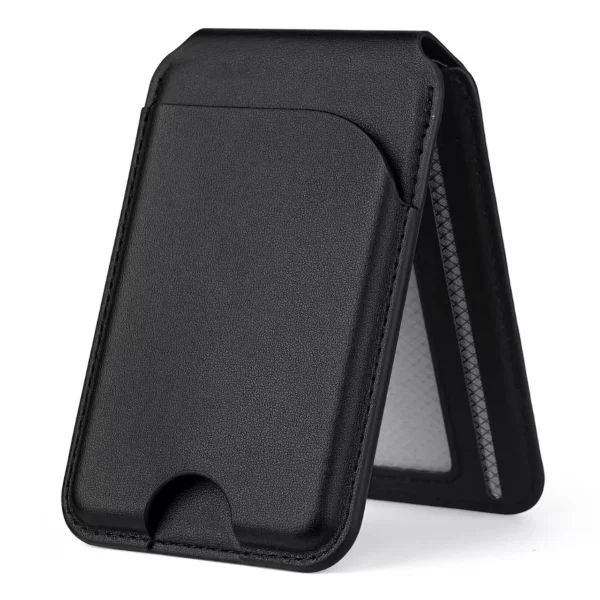 PU Leather Compact Card Organizer 101*65*12mm, 77G (OPP Bag, Multi-Slot Design) - Image 2