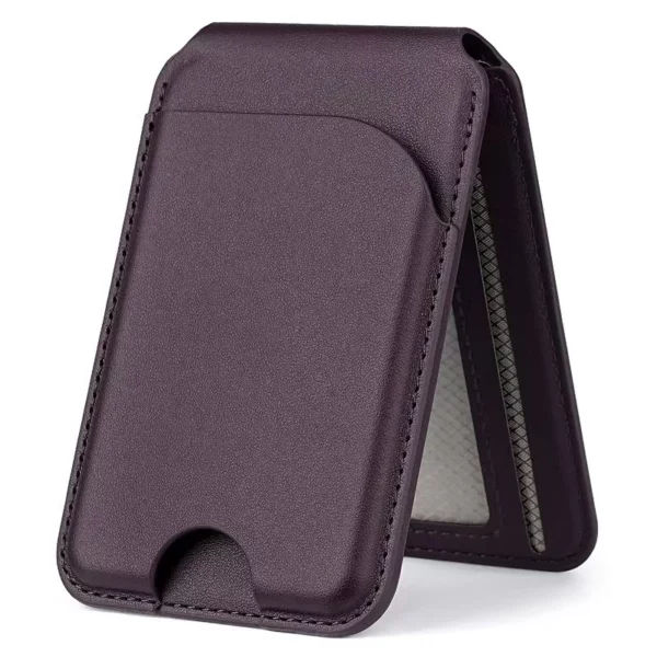 PU Leather Compact Card Organizer 101*65*12mm, 77G (OPP Bag, Multi-Slot Design) - Image 7