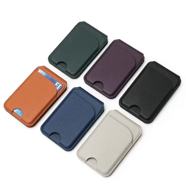 PU Leather Compact Card Organizer 101*65*12mm, 77G (OPP Bag, Multi-Slot Design) - Image 8