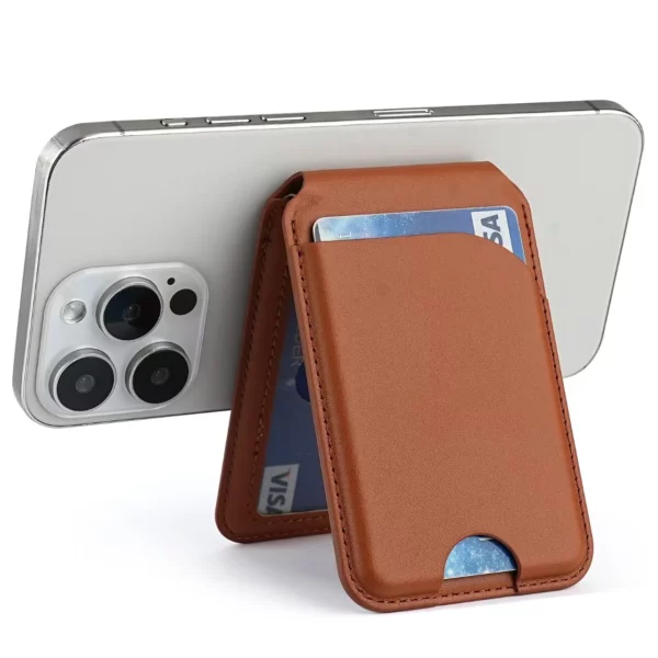 PU Leather Compact Card Organizer 101*65*12mm, 77G (OPP Bag, Multi-Slot Design) - Image 10
