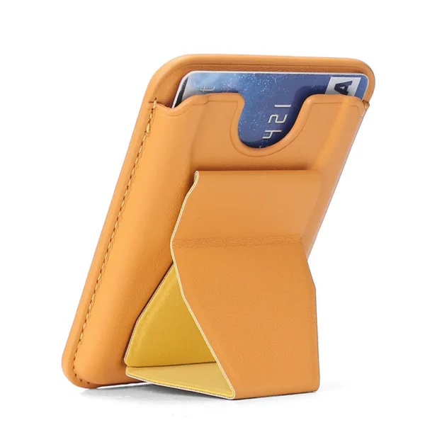 Mini PU Leather Card Pocket 105*66mm, 55G (Ultra-Portable, OPP Bag Packaging) - Image 2