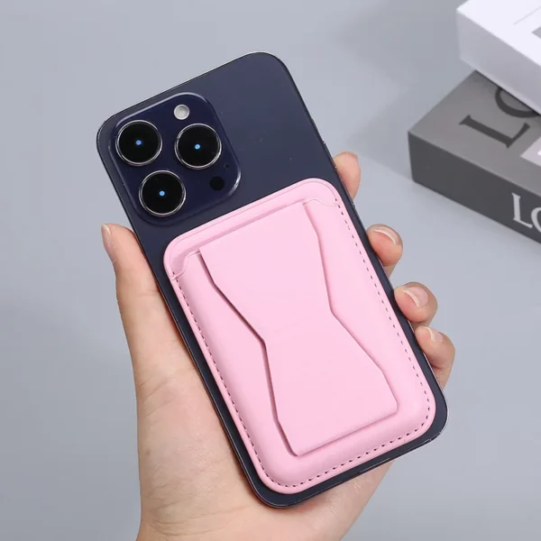 Mini PU Leather Card Pocket 105*66mm, 55G (Ultra-Portable, OPP Bag Packaging) - Image 5