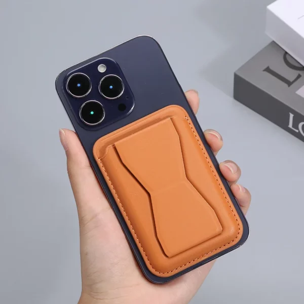 Mini PU Leather Card Pocket 105*66mm, 55G (Ultra-Portable, OPP Bag Packaging) - Image 6