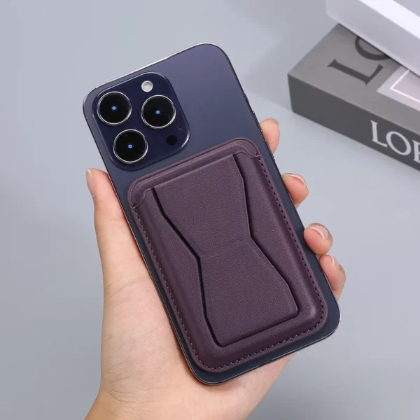 Mini PU Leather Card Pocket 105*66mm, 55G (Ultra-Portable, OPP Bag Packaging) - Image 8