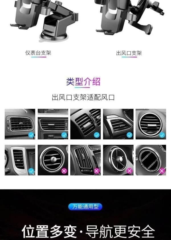ABS+Silicon Phone Stand - Fits 4.7-6.7" Devices (168g) - 2 Color Logo Options - Image 6