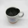 Porcelain mug with wood base - Image 9