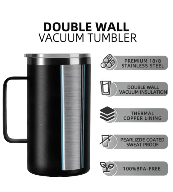 304 steel stainless mug - Image 4