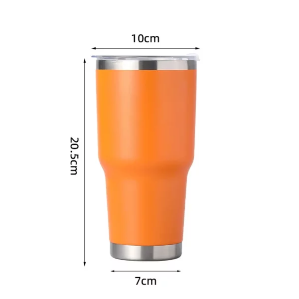 304 steel stainless mug car use mug - Image 9