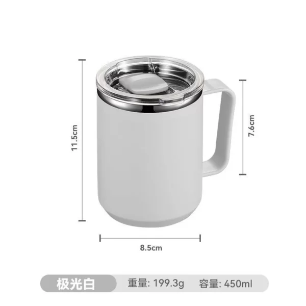 Simple coffee mug with slide botton - Image 4