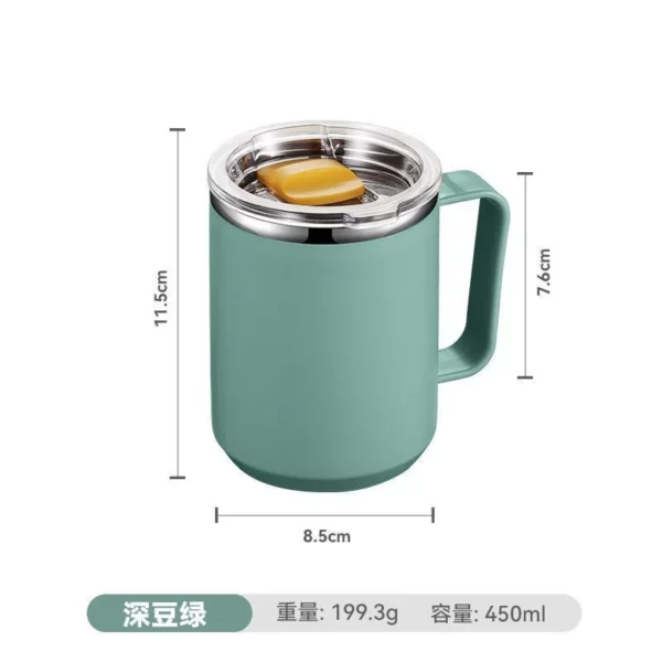 Simple coffee mug with slide botton - Image 5