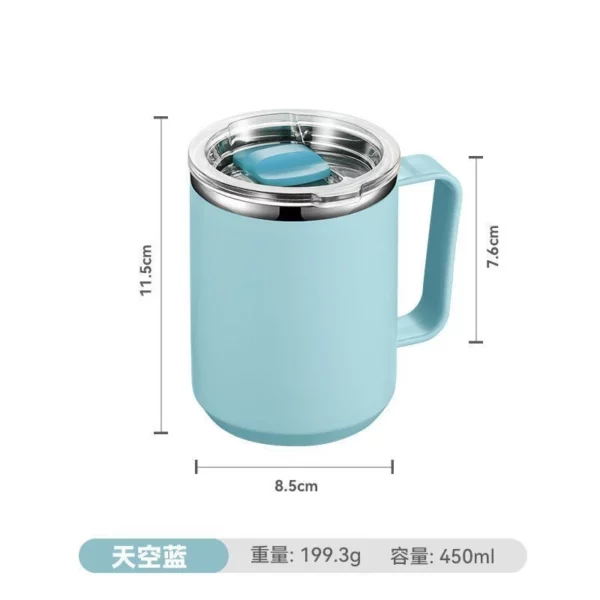 Simple coffee mug with slide botton - Image 6