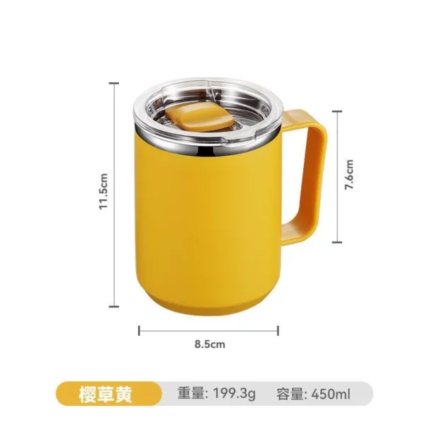 Simple coffee mug with slide botton - Image 8