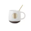 Simple tea mug with metal logo - Image 2