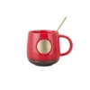 Simple tea mug with metal logo - Image 4