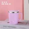 304 steel stainless mug with cover - Image 7