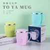 304 steel stainless mug with cover - Image 10