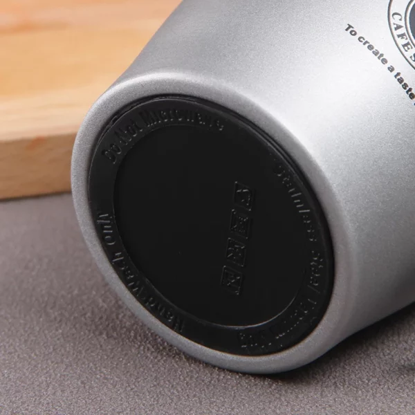 304 steel stainless mug with cover - Image 8