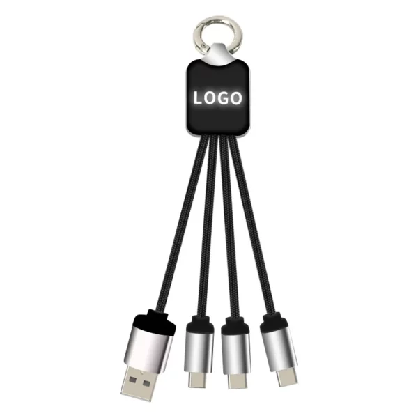 Nylon-Braided USB Cable - 16cm (5V/2A) - ABS Coated Connectors - Pearlescent Bag - Image 8