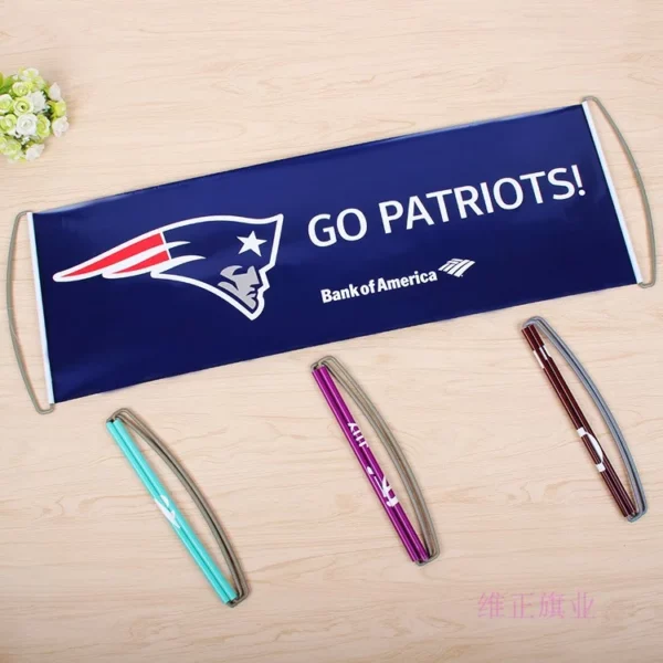 Polyester Table Flag with Stand - 15x21cm (Includes Base, Ready-to-Use) - Image 8