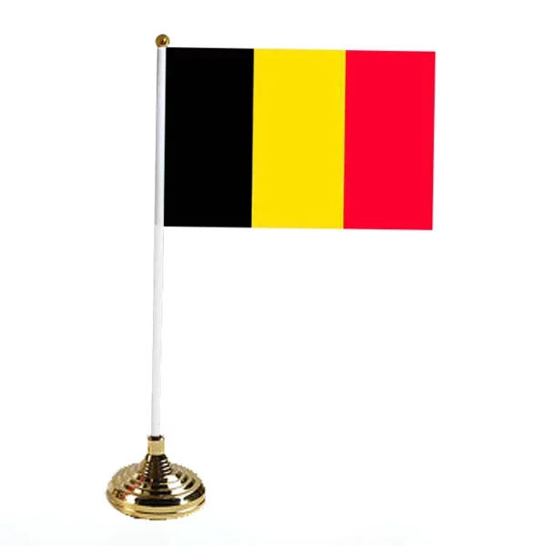 Desktop Fabric Flag - 21x14cm Flag + 30cm Stand (OPP Bag Packaging) - Image 6