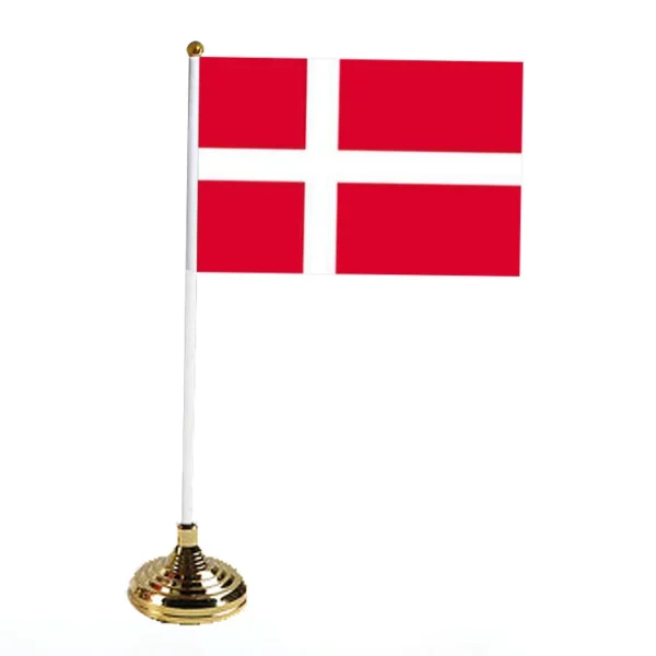 Desktop Fabric Flag - 21x14cm Flag + 30cm Stand (OPP Bag Packaging) - Image 7